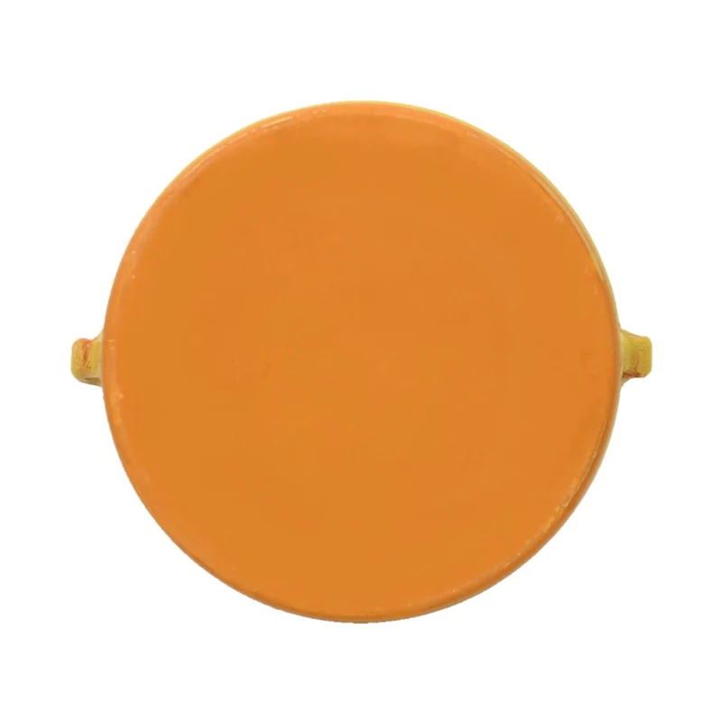 CTB ceramics Cazuela Tonschale gelb mit aufgesetzten Griffen 17cm Durchmesser