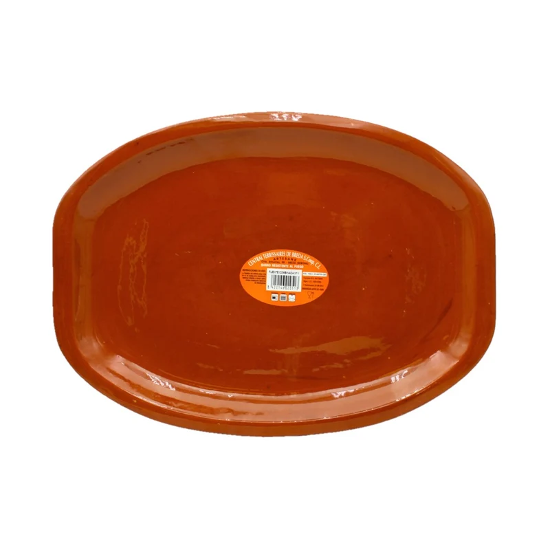 CTB Terrissaires ceramics Fuente Servierplatte Nr. 1 35 x 27 cm