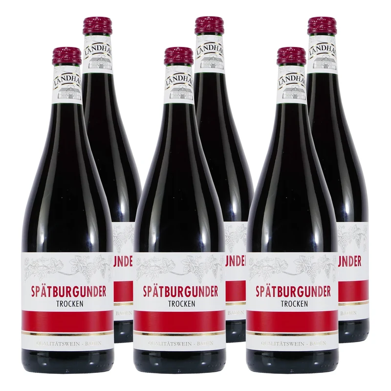 Landhaus Spätburgunder -trocken- (6 x 1,0L)