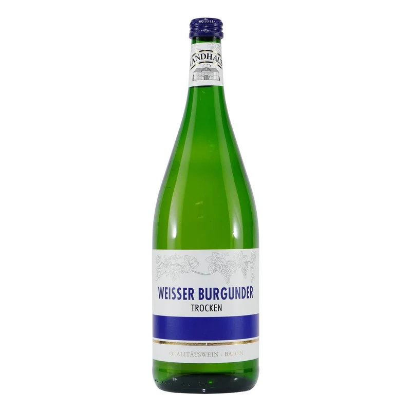 Landhaus Weisser Burgunder -trocken- (6 x 1,0L)