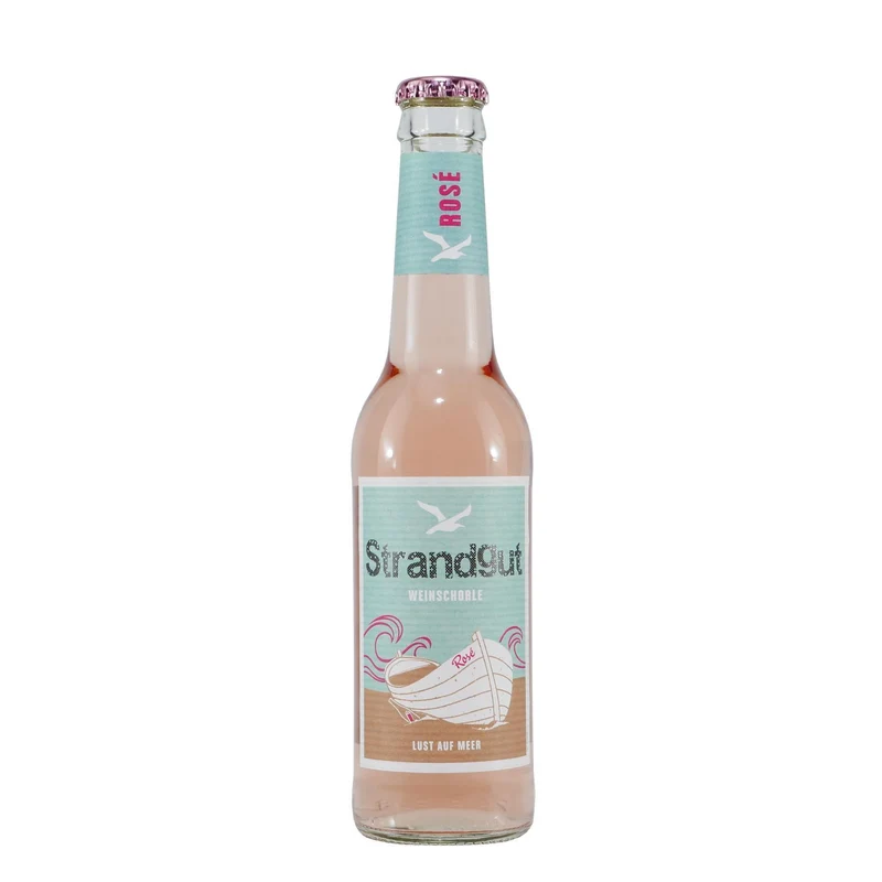 Strandgut Weinschorle Rosé (12 x 0,275L)