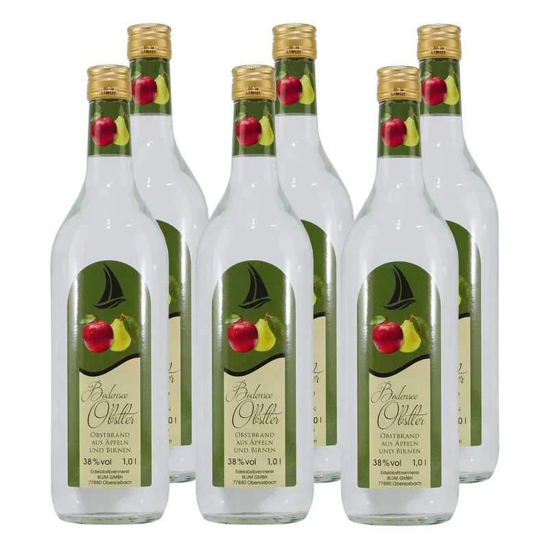 Bodensee Obstler (6 x 1,0L)