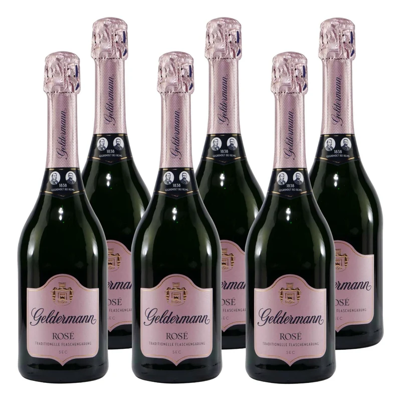 Geldermann Rosé Sekt -trocken- (6 x 0,75L)