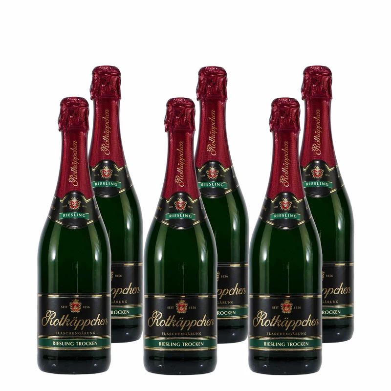Rotkäppchen Flaschengärung Riesling Sekt (6 x 0,75L)