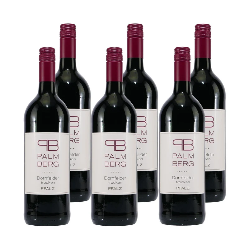 Palmberg Dornfelder QbA -trocken- (6 x 1,0L)