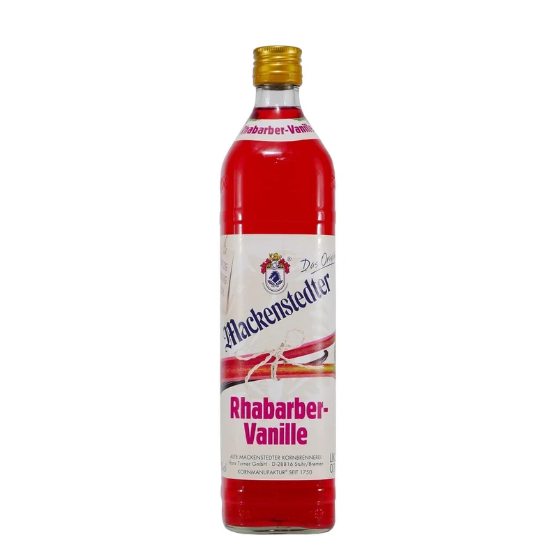 Mackenstedter Rhabarber-Vanille mit Geschenk-Holzkiste
