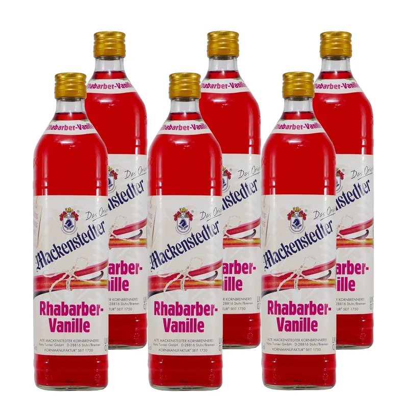 Mackenstedter Rhabarber-Vanille (6 x 0,7L)