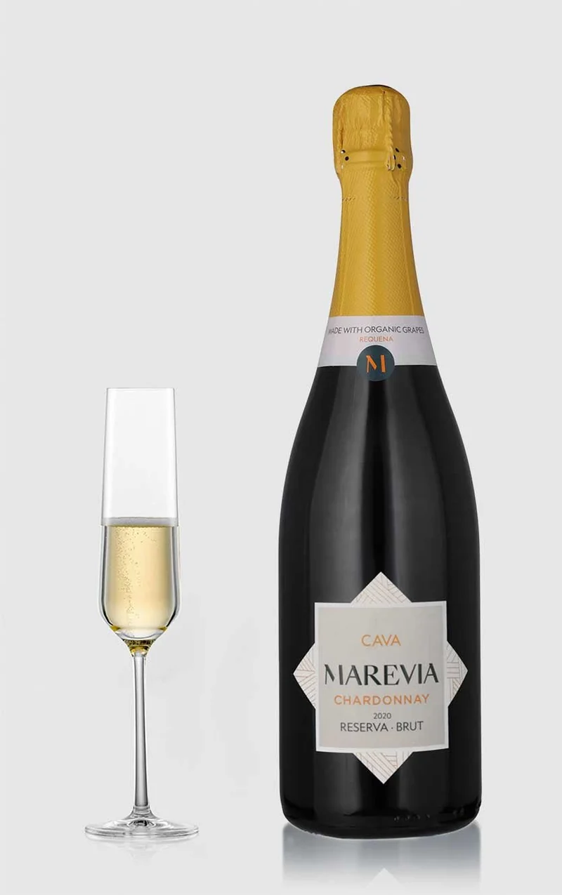 Chardonnay Brut Reserva Vega Medien Cavas Marevia 2020