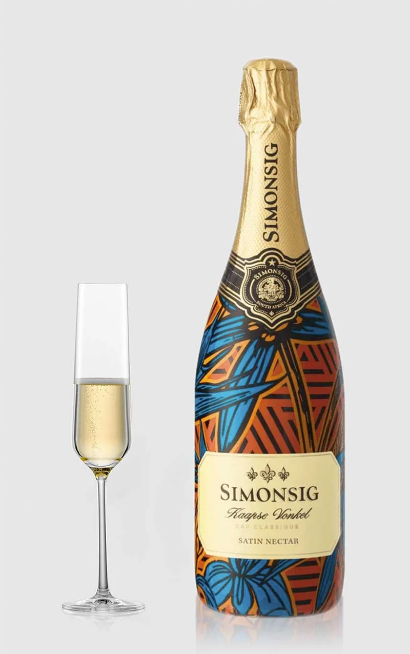 Simonsig, Kaapse Vonkel Satin Nectar Demi Sec Stellenbosch 2023