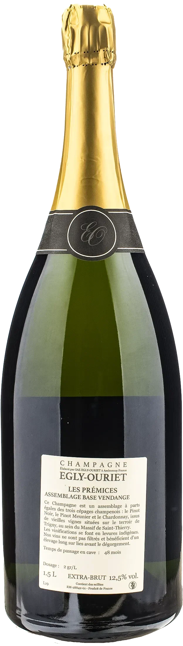Egly Ouriet Champagne Les Premices Extra Brut Magnum