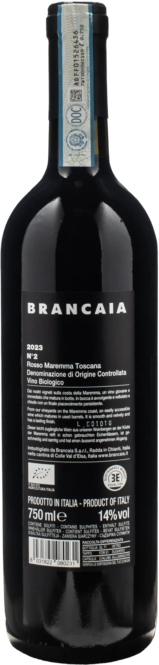 Brancaia N2 Rosso 2023