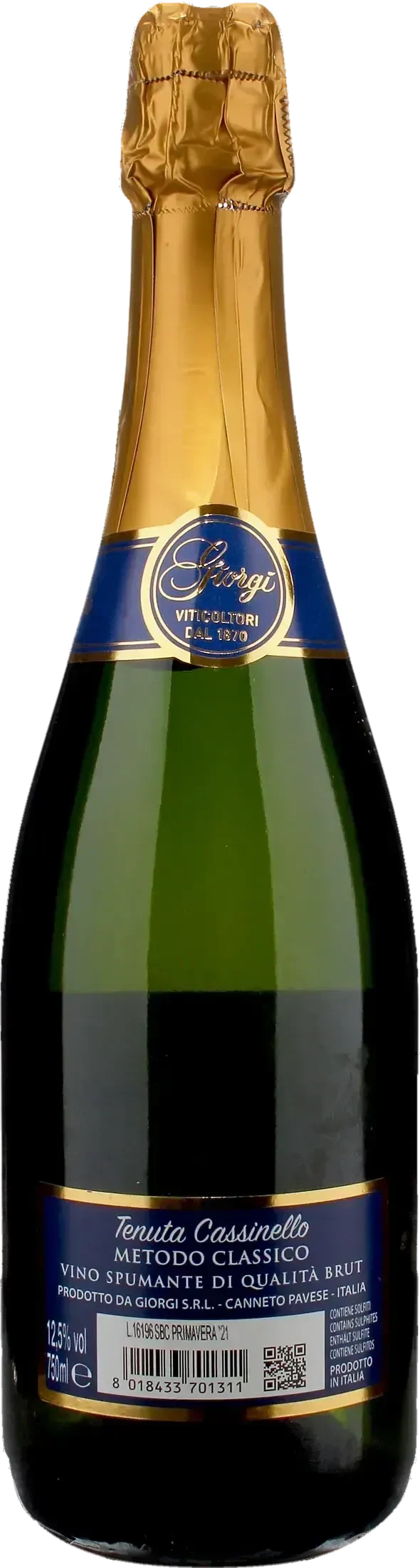 Giorgi Graàn Spumante Tenuta Cassinello Brut