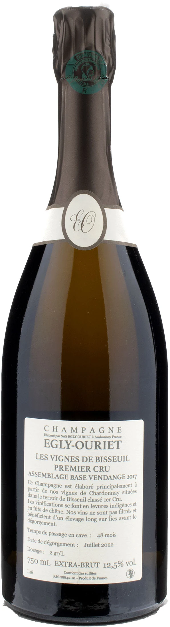 Egly Ouriet Champagne 1er Cru Vignes de Bisseuil Extra Brut