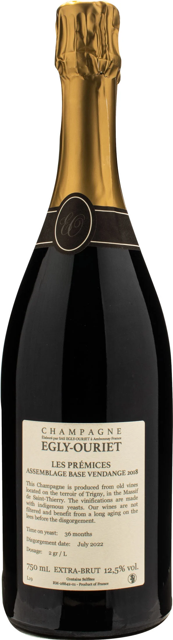 Egly Ouriet Champagne Les Premices Extra Brut