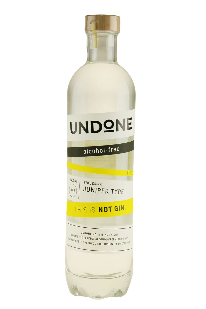 Undone No 2 London Dry Juniper Not Gin Alkoholfri