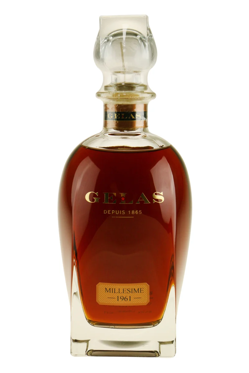 Gelas Armagnac 1961 i Karaffel