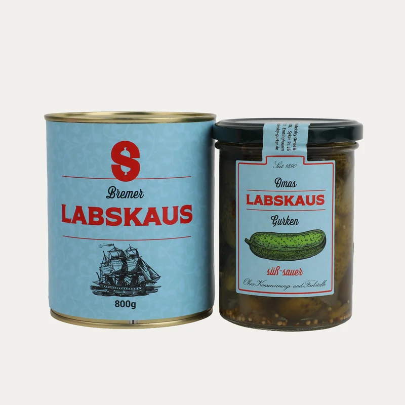 Omas Labskaus-Gurken süß-sauer – 400 g