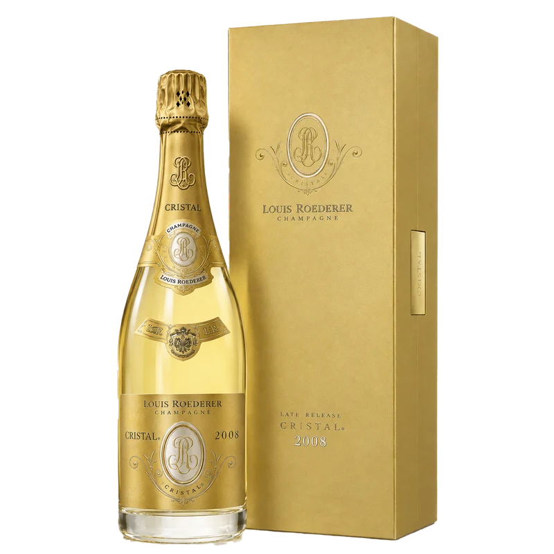 Louis Roederer Cristal 2008 Late Release GIFTBOX