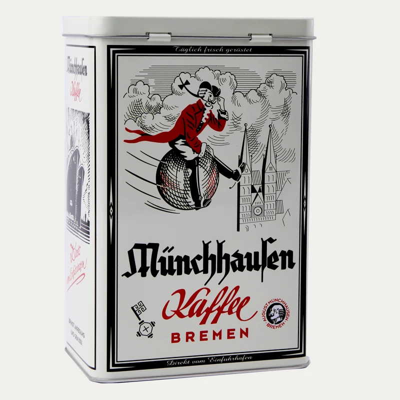Münchhausen – Kaffeedose – 500 g (groß)