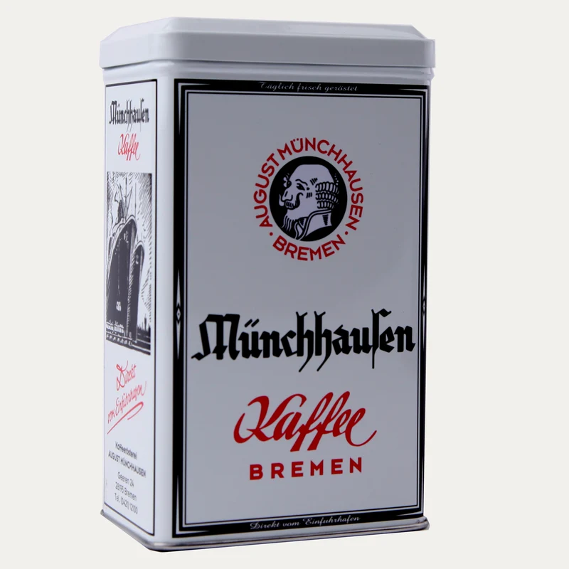 Münchhausen – Kaffeedose – 250 g (klein)