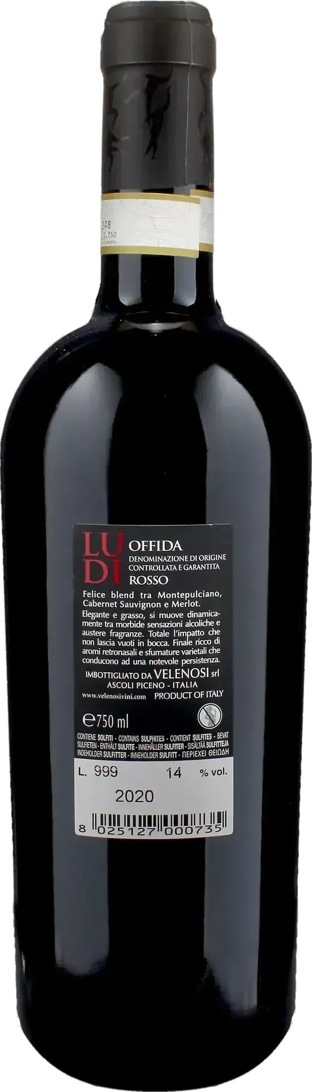 Velenosi Offida Rosso Ludi 2020
