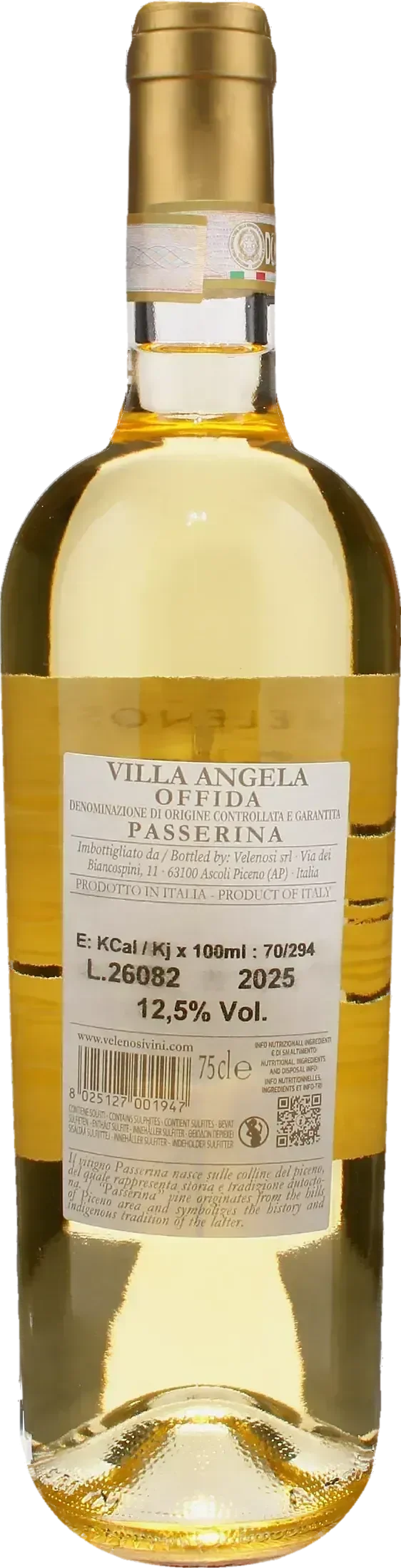 Velenosi Villa Angela Offida Passerina 2025