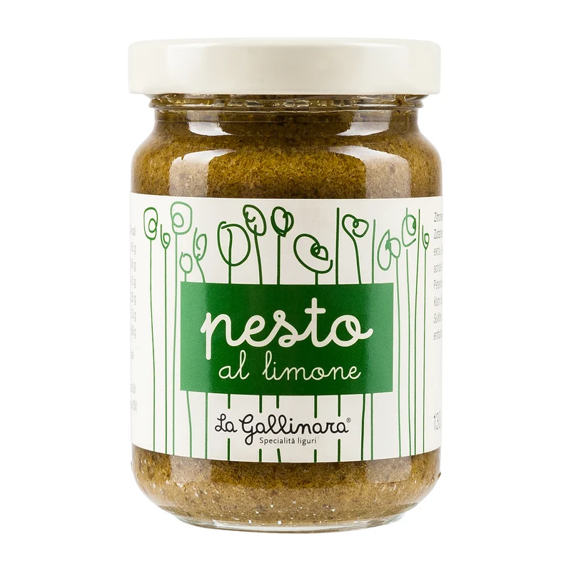Pesto al Limone – veganes Zitronenpesto