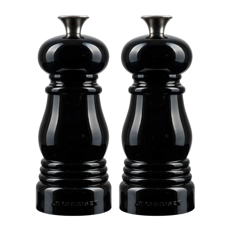Salz und Pfeffermühle Set – Schwarz