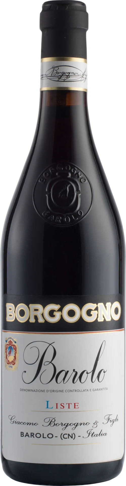 Borgogno Barolo Liste