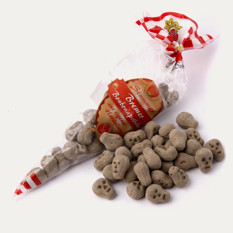 Salmiak Totenkopf – Bremer Bonbon Apotheke – Bonbons 120 g