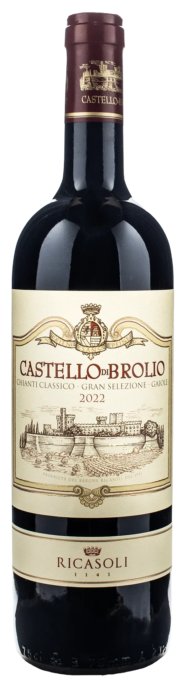 Ricasoli 1141 Chianti Classico Gran Selezione Gaiole Castello di Brolio 2022