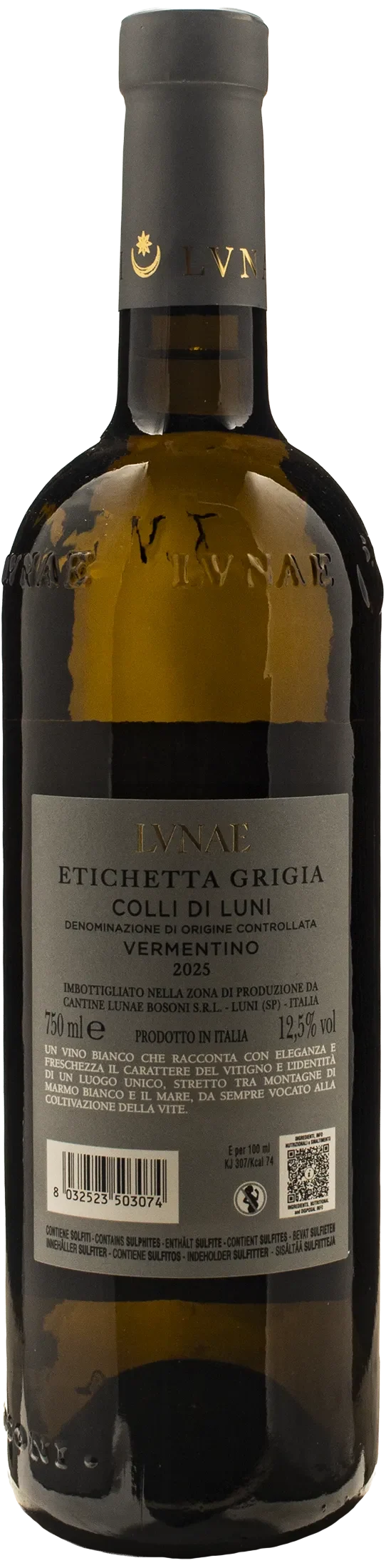 Lunae Bosoni Colli di Luni Vermentino Etichetta Grigia Lvnae 2025
