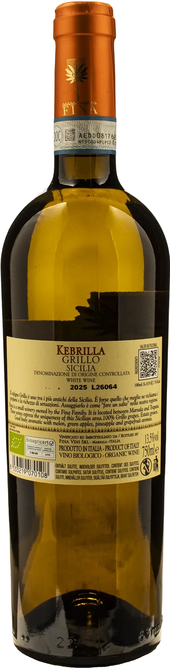 Fina Grillo Kebrilla 2025