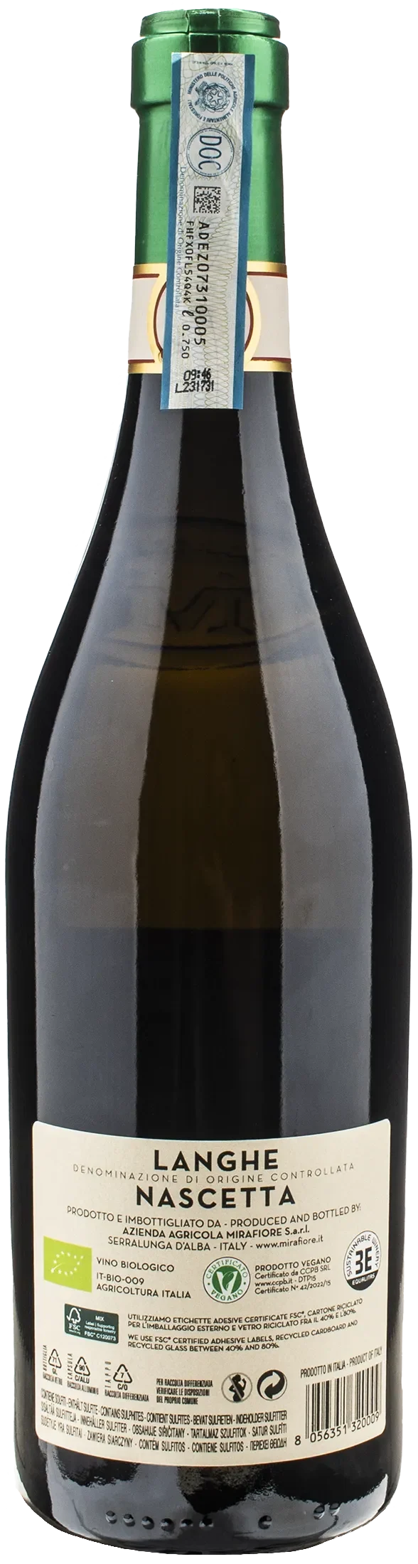 Mirafiore Langhe Nascetta 2022