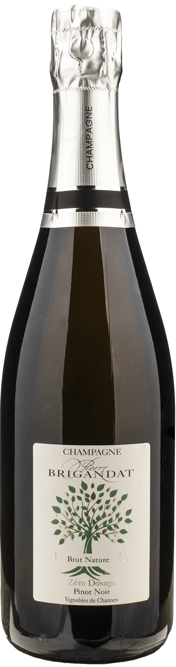 Brigandat Champagne Pinot Noir Brut Nature Zero Dosage Vignobles des Channes