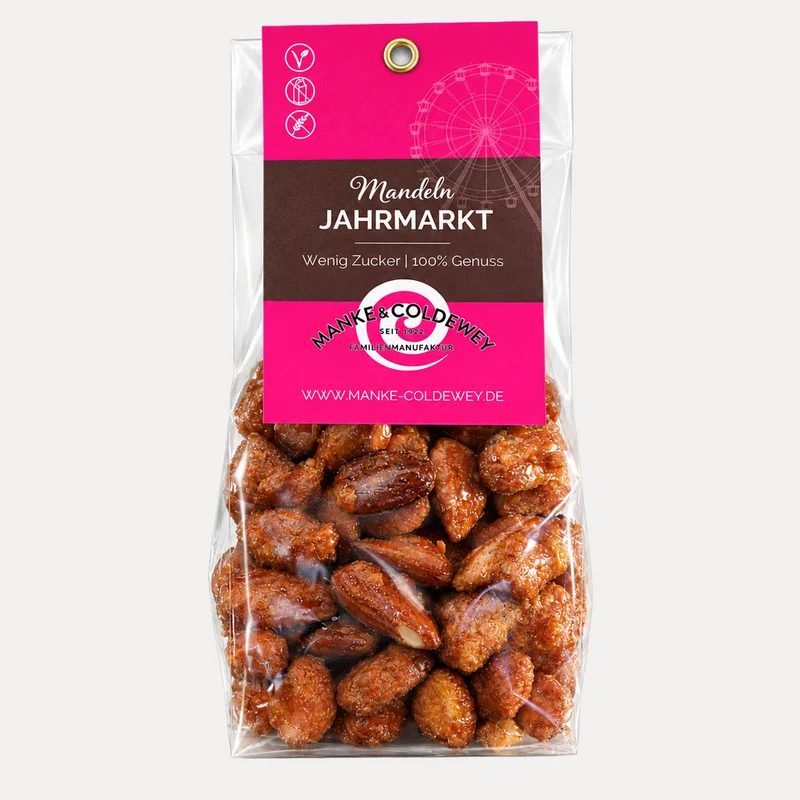 Jahrmarkts-Mandeln – 100 g