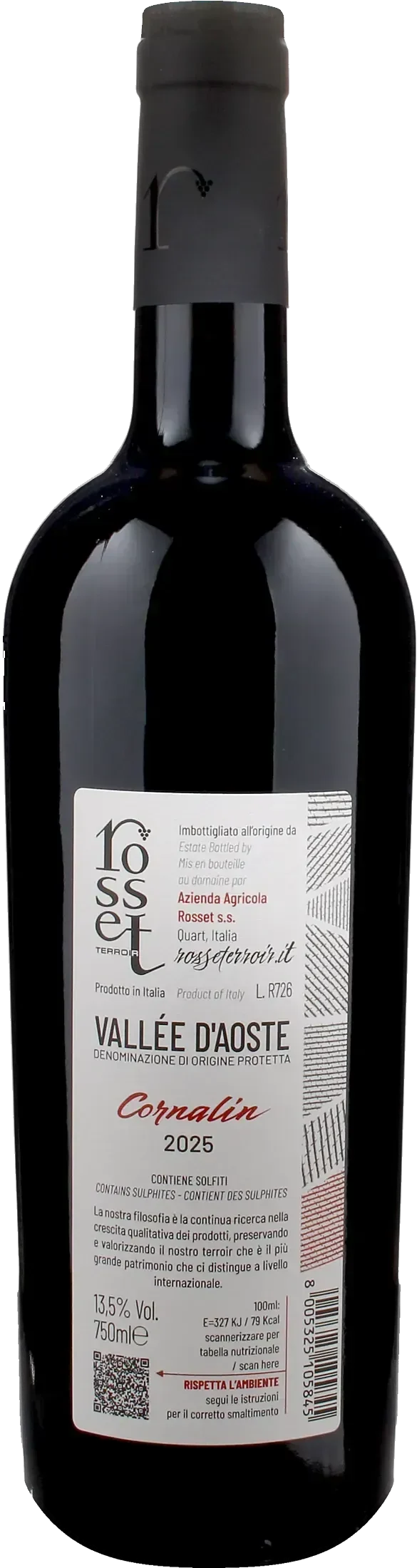 Rosset Terroir Valle d'Aosta Cornalin 2025