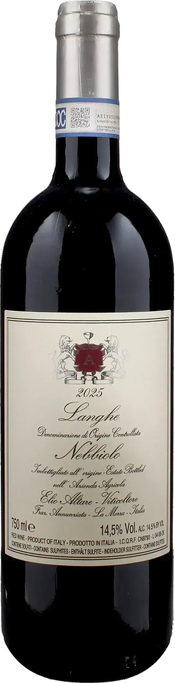 Altare Elio Langhe Nebbiolo 2025