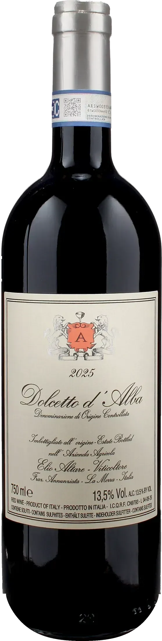 Altare Elio Dolcetto d'Alba 2025