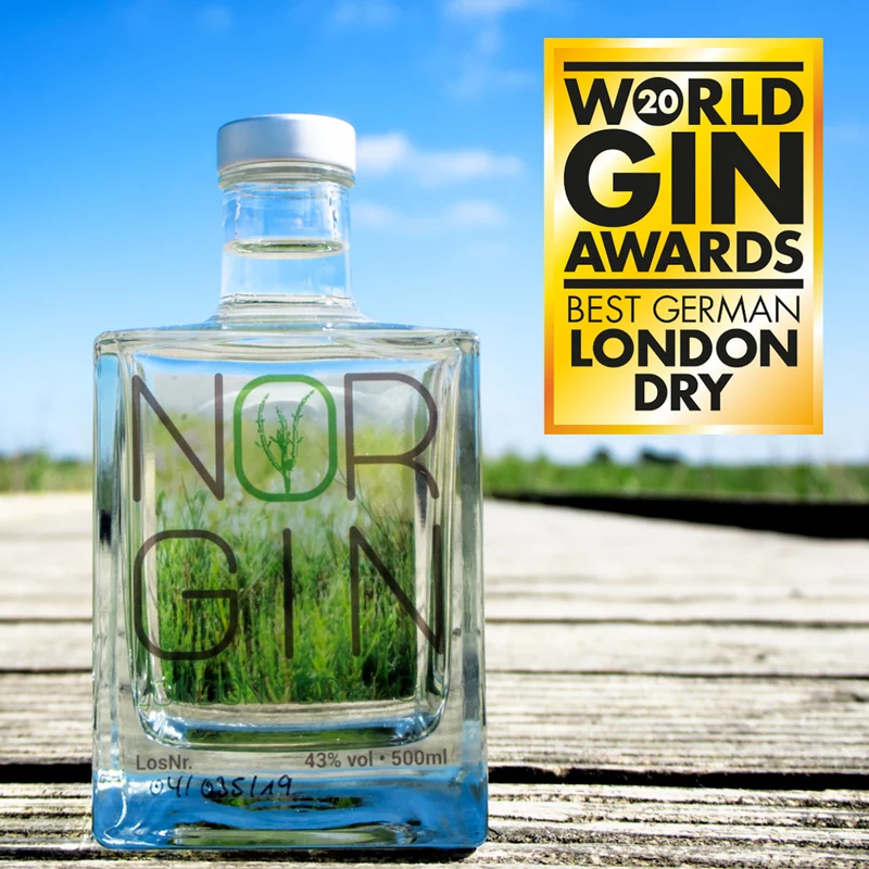 NORGIN Premium London Dry – Gin – 500 ml