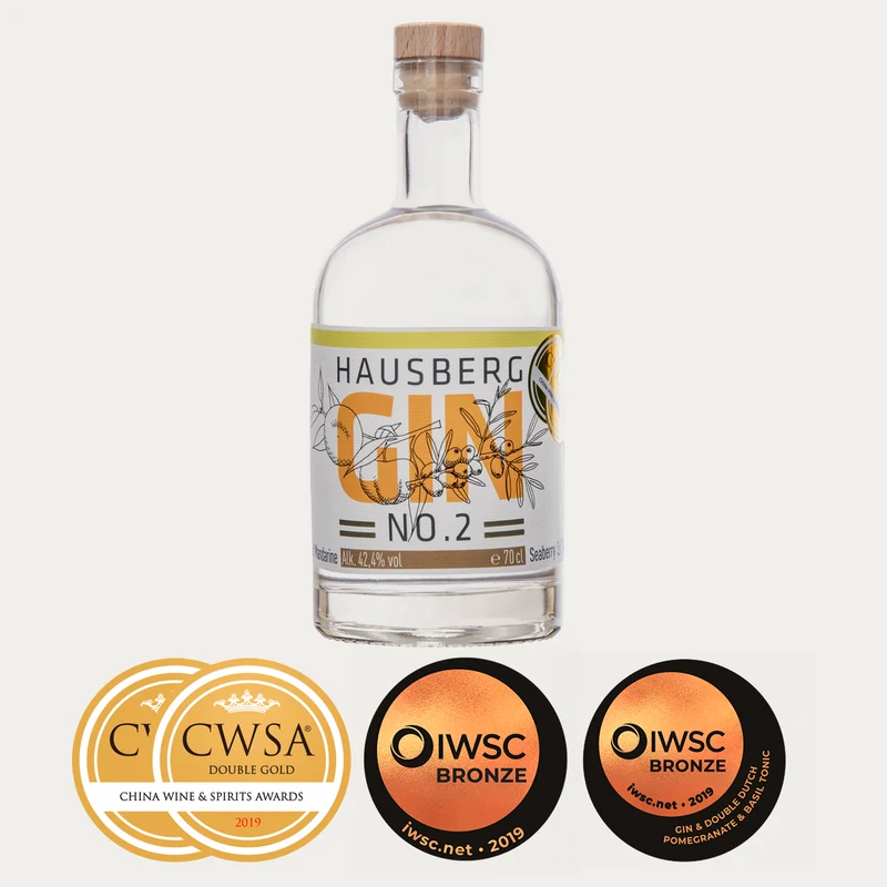 Hausberg No.2 – Gin – 700 ml oder 350 ml