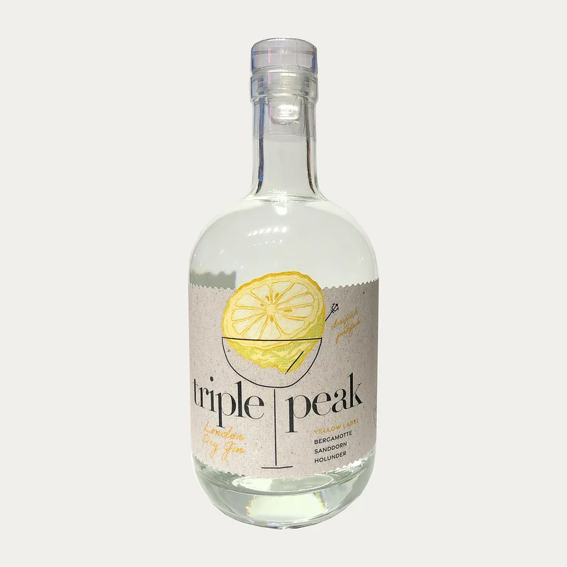 Triple Peak Yellow Label – Gin – 500 ml