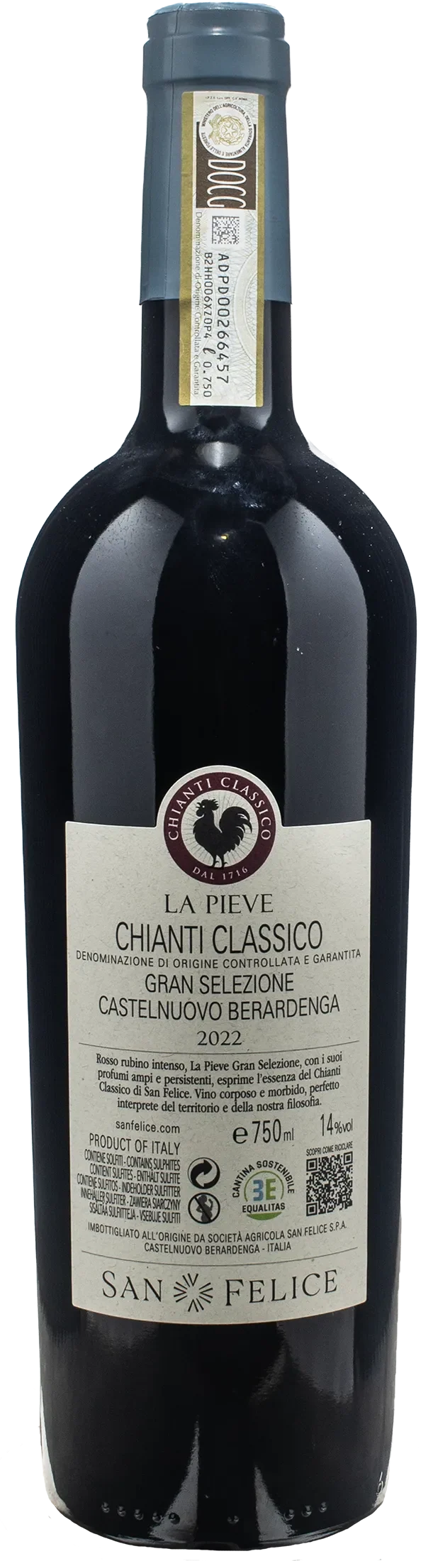 San Felice Chianti Classico Gran Selezione La Pieve 2022
