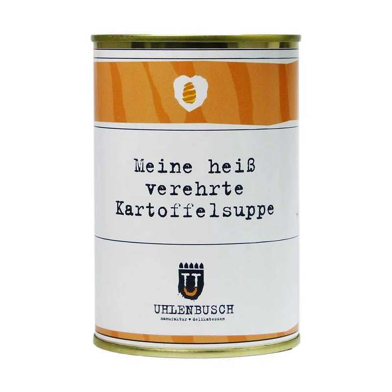 Kartoffelsuppe mit Speck