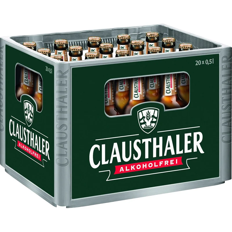 Clausthaler Extra Herb alkoholfrei 20x 0,5 Liter (MEHRWEG)