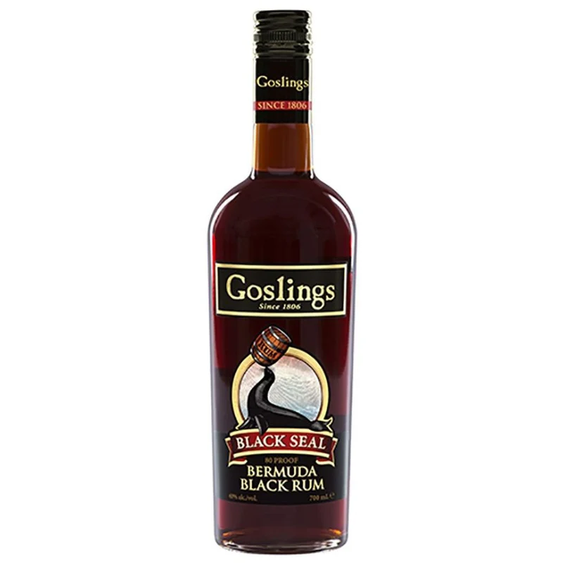 Goslings Black Seal Bermuda Dark Rum 40% 0,7 Liter