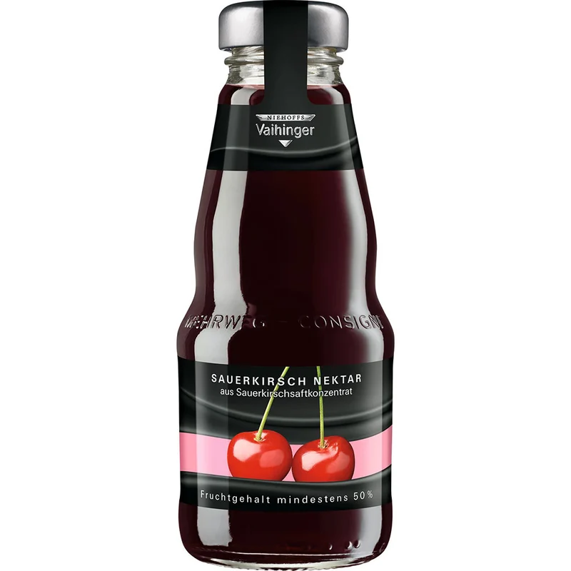 Vaihinger Sauerkirsch Nektar 24x 0,2 Liter (MEHRWEG)