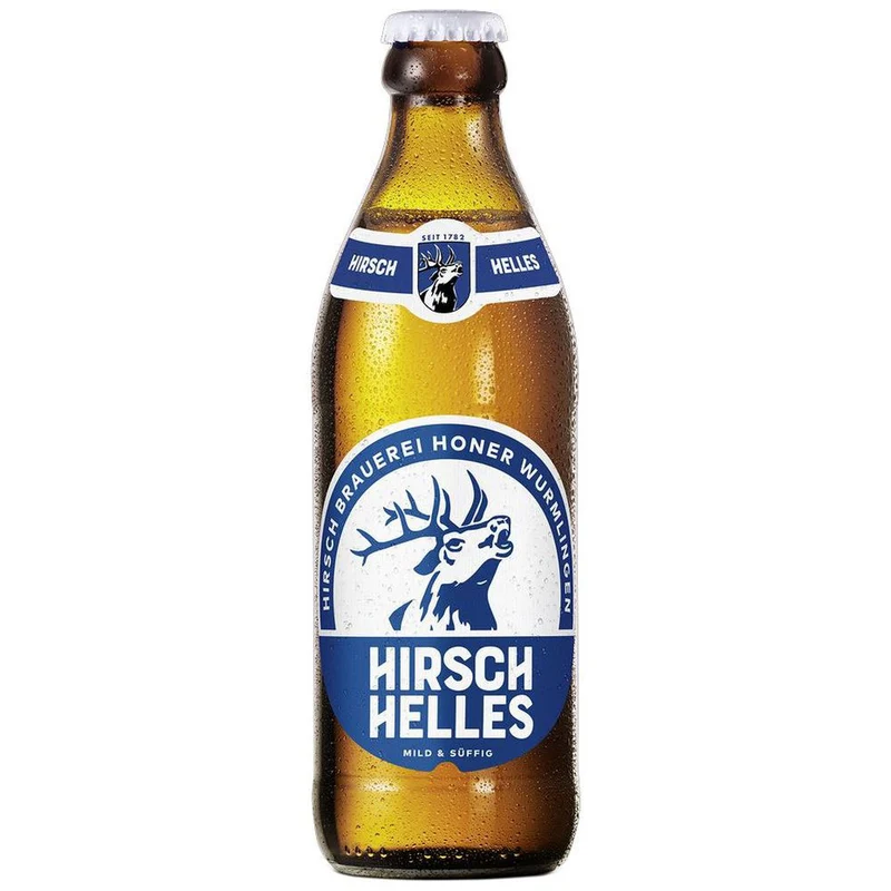 Hirsch Helles 20x 0,33 Liter (MEHRWEG)
