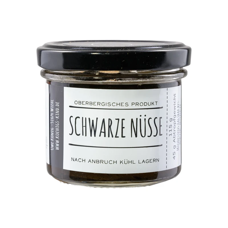 Schwarze Nüsse – 115g