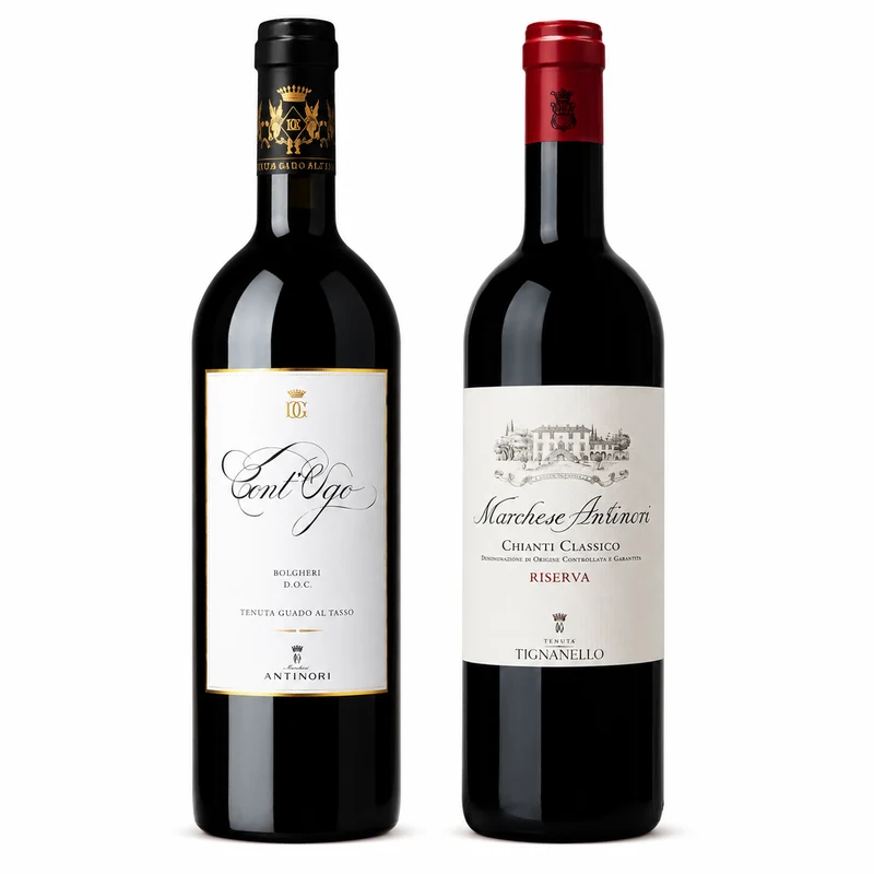 ANTINORI TOSCANA SELEZIONE – 3× Cont’Ugo & 3× Marchese Antinori